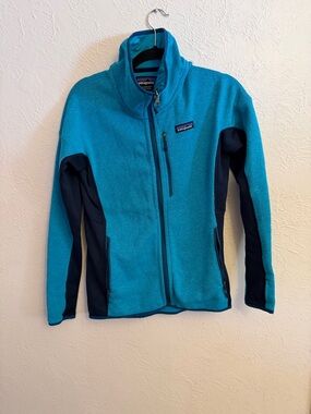 Patagonia Teal & Navy Fleece Jacket